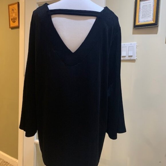 ChicoTravelers V Neck Top Sz 3 - Picture 3 of 6